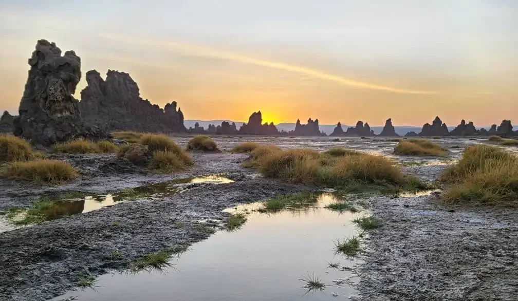 Tour du lac Abbe Djibouti Sunset sur le lac Abbe Djibouti Tour de 3 jours