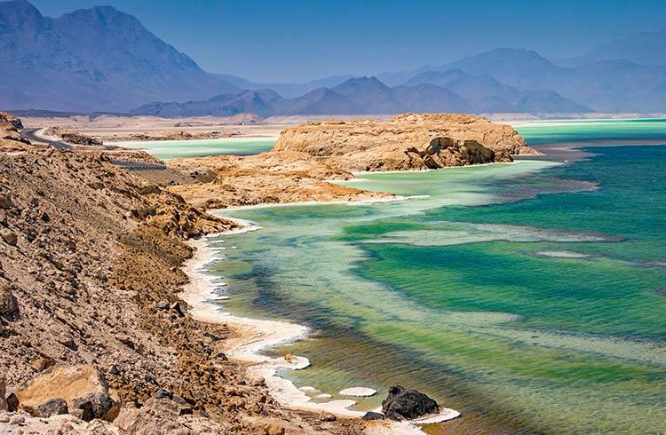 Expérience d&#39;une excursion et d&#39;une visite du lac Assal Djibouti